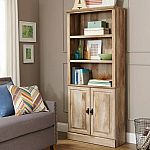 Better Homes & Gardens 71" Crossmill 5 Shelf Bookcase with Doors $118