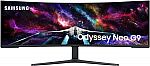 Samsung 57" Odyssey Neo G9 Dual 4K UHD Quantum Mini-LED 240Hz 1ms HDR 1000 Curved Gaming Monitor $1396