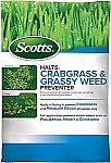 Scotts Halts Crabgrass & Grassy Weed Preventer 5,000 sq ft $19.47 and more