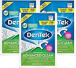 3-pack 150 Count DenTek Triple Clean Advanced Clean Floss Picks $6.68
