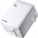 Leviton DZPA1-2BW Decora Smart Plug-in Outlet $14