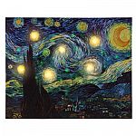 12" x 16" Lavish Home "Starry Night" LED Lighted Canvas Art $9.70 and more