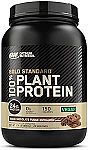 1.76 lbs Optimum Nutrition Gold Standard 100% Plant Based Protein Powder 20 servings $16.85