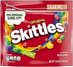 15.6 oz Skittles, Original Candy Sharing Size Bag $2.99