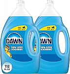 2-Ct 56 Oz Dawn Dish Soap Ultra Dishwashing Liquid + $3 Credit $15