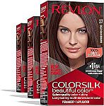 3-pack Revlon Permanent Hair Color Dye (Brown Shades) $6.29