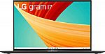 LG gram 17” WQXGA Laptop (i7-1360P 16GB 1TB SSD) $999.99