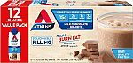 12 Count Atkins Milk Chocolate Delight Protein Shake $13