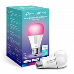 Amazon Warehouse: Like-New TP-Link Kasa 1000 Lumen 60W Dimmable Color Smart Light Bulb $6.32