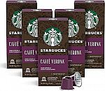50-Count Starbucks by Nespresso Original Line Capsules (Various) From $21