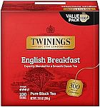 100 Count Twinings English Breakfast Black Tea Bags $5.84