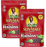 2-pack 32oz Sun-Maid California Sun-Dried Raisins $7.30
