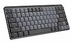 Logitech MX Mechanical Mini for Mac Wireless Illuminated Keyboard $74.99