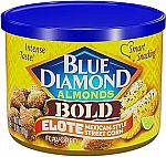 6 Ounce Blue Diamond Almonds BOLD Elote Mexican Street Corn Flavored Snack Nuts $2.67 and more