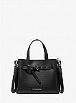 MICHAEL KORS Emilia Small Pebbled Leather Satchel $89 and more