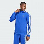 Adidas Men's Essentials Warm-Up 3-Stripes Track Jacket $16.50