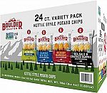 24-Ct Boulder Canyon 1.5 Oz Potato Chip Variety Pack $11