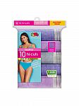 10-Count Fruit of the Loom Women's Hi-Cut Panties $10.27