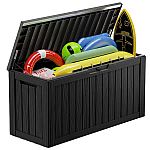 80-Gallon EasyUp Resin Outdoor Storage Deck Box $49.99