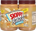 2-Ct 40 Oz SKIPPY Creamy Natural Peanut Butter $10.50