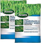 2-pack Scotts Halts Crabgrass & Grassy Weed Preventer 10.06 lb $36