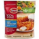 25oz Tyson Crispy Chicken Strips 2 for $9.36
