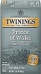 120-Count Twinings Black Tea (Prince of Wales) $6.82