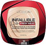 L'Oreal Paris Makeup Infallible Fresh Wear Foundation in a Powder $6.39