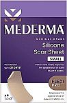 4 Count Mederma Medical Grade Silicone Scar Sheets $7.39