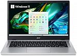 Acer Aspire 3 A314-36P-35UU Slim 14" FHD Laptop (i3-N305 8GB 128GB) $229