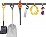 8-Pc Rubbermaid FastTrack Garage Organization Rail & Hook $23.97