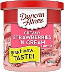 8-pack Duncan Hines Creamy Strawberries 'n Cream Frosting, 16 Ounce $7.60