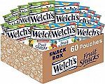 60 Count Welch's Fruit Snacks 0.8 oz $11