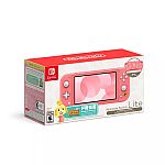 Nintendo Switch Lite - Animal Crossing: New Horizons Bundle + $25 Target GC $200