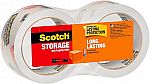 2-Pack Scotch Long Lasting Storage Packaging Tape (1.88" x 54.6 yd) $3.33