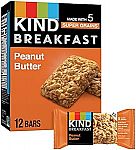 6 Count KIND Peanut Butter Breakfast Bars $2.99