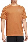 Nike Men's DRI-FIT Ready Short Sleeve Fitness T-Shirt $11.96