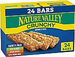 12 Count (24 Bars) Nature Valley Crunchy Granola Bars $2.80 and more
