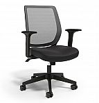 Union & Scale Essentials Ergonomic Fabric Swivel Task Chair $59.99