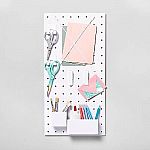 Brightroom 13" x 26" Pegboard Set, Open-box $10.39