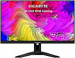 GIGABYTE M28U 28" 144Hz Gaming Monitor $399.99