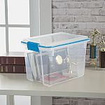 6-Ct Sterilite 20 Quart Clear Gasket Box with Blue Latches & Gasket $7.44 (Listing Error?)