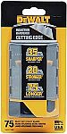 DEWALT Utility Blades, Heavy Duty, 75-Pack $12