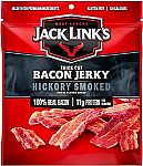 Jack Link's Bacon Jerky, Hickory Smoked, 2.5 oz. Bag $2.98 and more