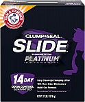 37-Lbs Arm & Hammer Clump & Seal Platinum Slide Cat Litter $21.80 and more