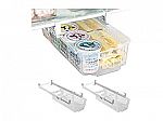 Woot - Adjustable Sliding Drawer for Fridge Set of 3 $18.99 and more