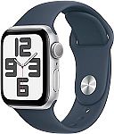 Apple Watch SE 2nd Gen, GPS 40mm Smartwatch w/Aluminum Case and Sport Band M/L $109.50