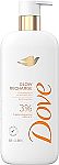 Dove Exfoliating Body Wash Glow Recharge Energizes & illuminates skin 3% brightening serum with vitamin C 18.5 oz $5.50