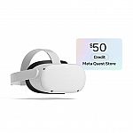 Meta Quest 2 128GB + $50 credit Meta Quest Store $199