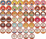 52-Ct Coffee Pod Variety Packs Sampler $17